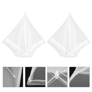 2 Pcs Fruit Protectors Rectangular Vegetable Cover Multi-functional Food Tent - Picture 1 of 12