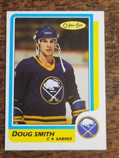 1986-87 O-PEE-CHEE NHL HOCKEY #202 DOUG SMITH BUFFALO SABRES