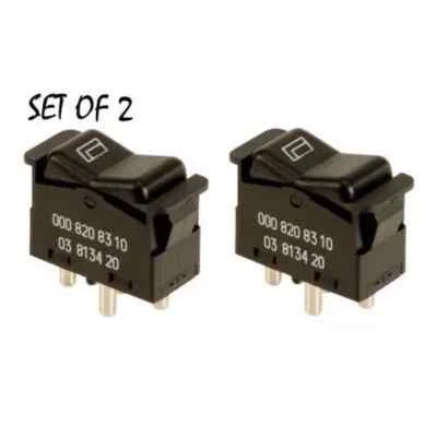JUEGO DE 2 interruptores de ventana trasera para Mercedes Benz R107 380SL 560SL Foto 1 de 3