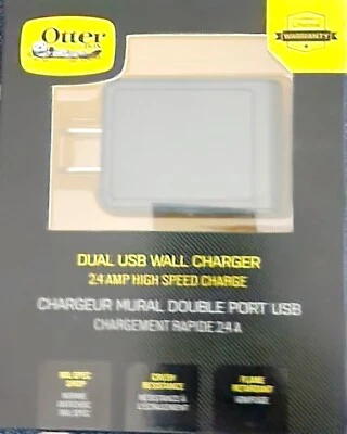 Otterbox USB-A Dual Port Wall Charger - Black - Image 1 of 3