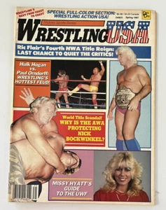 Wrestling USA Magazin WWF Frühjahr 1987 Hulk Hogan Ric Flair Missy Hyatt - Bild 1 von 4