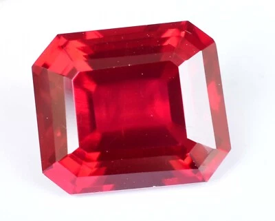 23.10 Ct Natural Mozambique Blood Red Ruby Certified Stunning Emerald Gemstone - Image 1 of 4