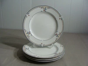 4 Princess House 7 1/2" Porcelain Salad Plates, Heritage Blossom Pattern, Japan - Picture 1 of 4