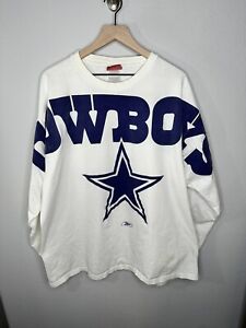 Vintage Dallas Cowboys Reebok Spirit Style Shirt Size XL LongSleeve