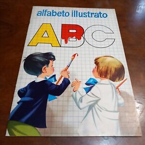 Libro Per Bambini Vintage - Alfabeto Illustrato A B C - Edizioni Decora - ( M2)