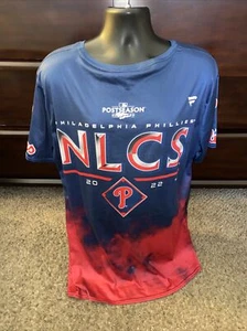 2022 NLCS Philadelphia Phillies Giveaway SGA Red October AOP Shirt - Picture 1 of 6