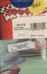 Traxxas 3172 Screws 3x36mm countersunk machine OrignalNewOldStock🇺🇸USA Shipped - Picture 1 of 2