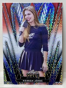 2024 Leaf Metal Pickleball Red White Blue Mojo Prismatic /30 Hannah Johns #16 - Picture 1 of 2