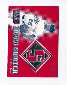 2002 UPPER DECK 40-MAN SUPER SWATCH #S-JM JOE MAYS GAME JERSEY UD NRMT USED /250 - Picture 1 of 2