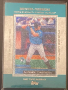 Miguel Cabrera 2013 Topps Update 2000 Commemorative Patch Card #trcp-5 (5493) - Picture 1 of 2