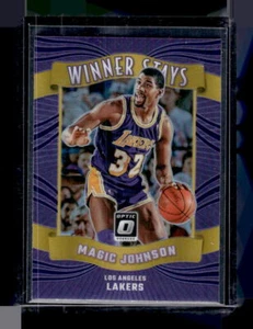 Holograma Donruss Optic #11 Magic Johnson Winner Stays 2023-24 - Imagen 1 de 2
