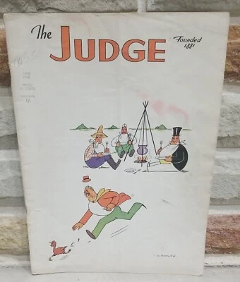 The JUDGE Magazine June 1938 - Image 1 of 4