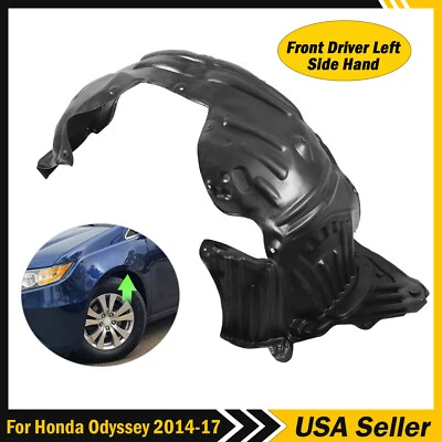 Fender Liners For Honda Odyssey 2014 2015 2016 2017 Front Driver Left Side Hand - Image 1 of 4
