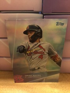 2020 TOPPS X STEVE AOKI WAVE 1 YADIER MOLINA RAINBOW PARALLEL CARD #6