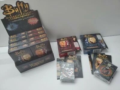 (Set of 2) Buffy The Vampire Slayer Pergamum Prophecy CCG missing specialty pack - Image 1 of 3