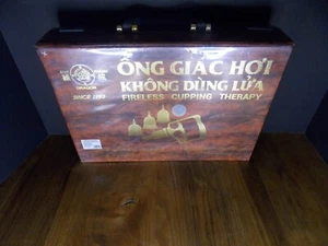 Fireless Cupping Massage Asian physical therapy set new in box khong dung lua - Picture 1 of 6