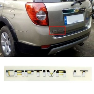 [CAPTIVA LT] Rear Logo Emblem For GM Chevrolet Holden Captiva 2008+ OEM Parts - Bild 1 von 1