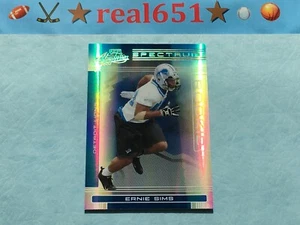 Absolute Gold Spectrum Ernie Sims Rookie Refractor 2006/25 | FSU | Lions SSP - Imagen 1 de 10