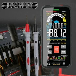Professional Digital Multimeter 9999 Counts Tester with LED Light Capacitor Temp - Picture 1 of 10
