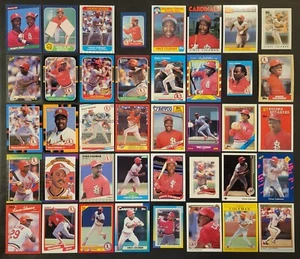 Lot of 80 Different VINCE COLEMAN Baseball Cards 2xAS 1986-2023 BB6552 - Picture 1 of 2
