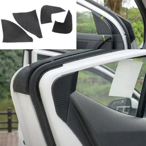Sticker Carbon Fiber A Pillar Front Triangle Cover For Hyundai Elantra 2017-2020 - Picture 1 of 11