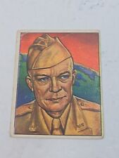 1951 Bowman Fight The Red Menace General Ike Dwight Eisenhower Card 24