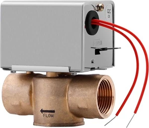 Valemo Motorised Zone Valve 3/4'' BSP Kv 3.0, 2-port, 230VAC, 50/60Hz - Picture 1 of 8