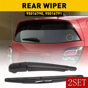 2PCS 95016790 FOR Chevrolet Sonic 2012-2020 Rear Windshield Wiper Arm & Blade - Picture 1 of 12