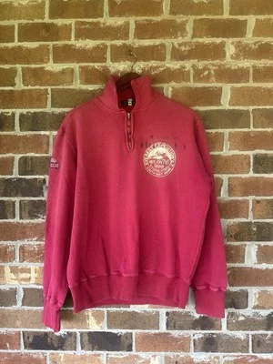 POLO RALPH LAUREN MT. EVEREST SUMMIT TEAM 1/4 ZIP  MOCH NECK SWEATSHIRT L - Image 1 of 4