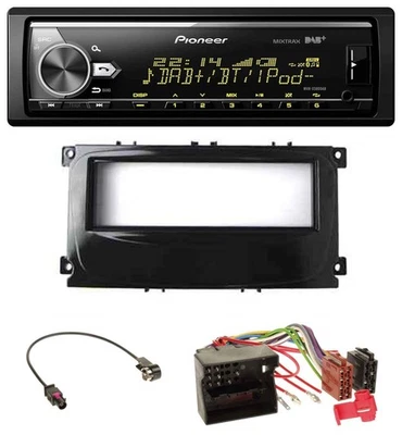 Pioneer Bluetooth USB DAB MP3 Autoradio für Ford C-Max Galaxy Focus ab 2007 glän - Bild 1 von 4