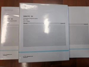 Manuali Siemens S5 Controllore programmabile S5-135U CPU928B 3 volumi - Foto 1 di 1