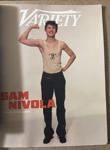 Variety Magazine August 2025 Sam Nivola Tyla Finn Wolfhard Young Hollywood Issue - Picture 1 of 8