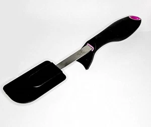Espátula de silicona Vanderbilt Levitate negra y rosa nueva - Imagen 1 de 3