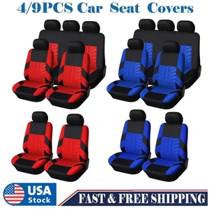 Cubierta de asiento interior de coche universal 4/9 piezas - Imagen 1 de 29