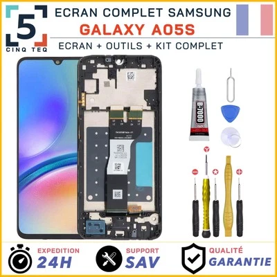 CINQ TEQ Ecran Complet Remplacement pour Samsung Galaxy A05S SM-A057F, SM-A057M /DS +Kit