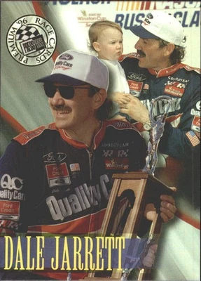 1996 Press Pass Premium Holofoil #13 Dale Jarrett - RAC - Image 1 of 2