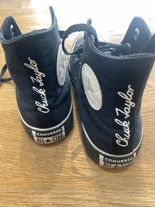 AllStar Converse Sneaker chucks Schwarz Sonder Edition Gr 37,5 38 Gut Erhalten - Bild 1 von 5