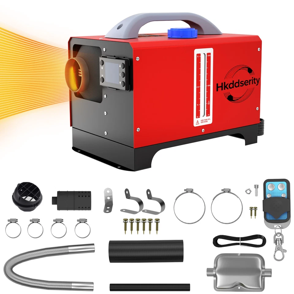 MARKENLOS Dieselheizung 12V 8KW Diesel Standheizung Lufterhitzer Air Diesel Heizung