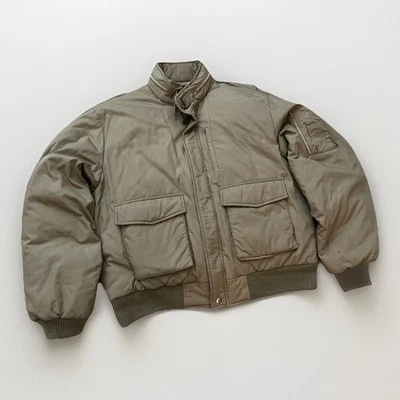 Vintage Camel ‘Aviators Only’ Bomber Jacket XL Snap Zipper Lined Heavy Fill - Image 1 of 4