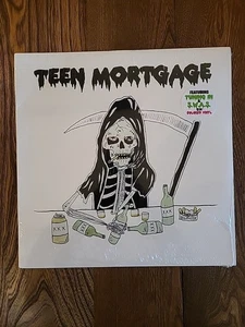 Teen Mortgage - Green W/ Black Splatter Rare Sealed Vinyl (LP) Self Titled - Bild 1 von 8
