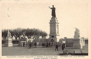 Italia - MANTOVA - Monumento a Virgilio inaugurato il 21 Aprile 1927 - Imagen 1 de 2