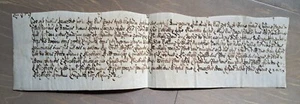 BOTTOM HALF OF INDENTURE CONTRACT - Picture 1 of 4