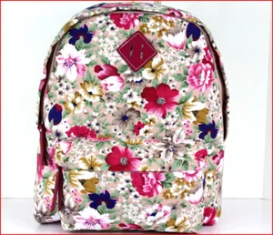 Candies 16" SUSIE Rucksack - Cargotasche Beuteltasche - Pfirsich Mehrfarbig Blumen ❤️NEU❤️ - Bild 1 von 8