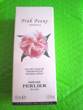 Perlier Pink Peony Eau De Toilette Natural Spray 1 FL Oz