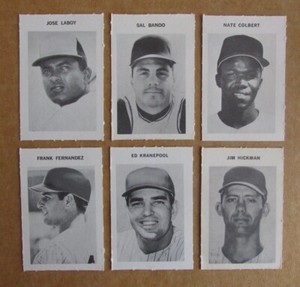 1969 MILTON BRADLEY BASEBALL GAME CARD SINGLES COMPLETE YOUR SET PICK CHOOSE A-L