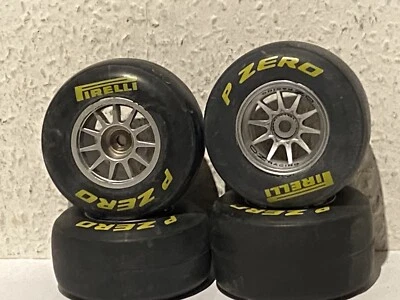 1 Satz Soft Räder(vier Stück F1-RB7 DeAgostini Räder 2 für Hinten/2Vorderachse. - Bild 1 von 4