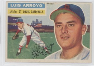 1956 Topps Luis Arroyo (Gray Back) #64.1 Rookie RC