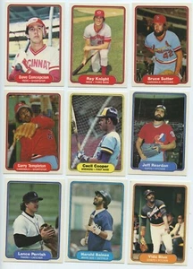 1982 Fleer 100 Karten Lot Pack Fresh Inc. Concepcion, Knight, Sutter, Templeton - Bild 1 von 2