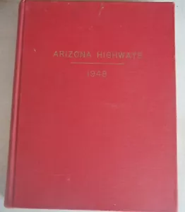 1948 Arizona Highways Magazine Bound Book Complete year - Foto 1 di 4
