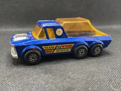 Vintage 1974 Matchbox Superkings Team Honda Pickup Truck - K-6/11 - Good con - Image 1 of 4
